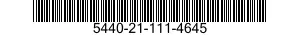 5440-21-111-4645 BRACE,CROSS,PIVOTED 5440211114645 211114645