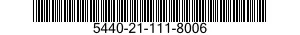5440-21-111-8006  5440211118006 211118006