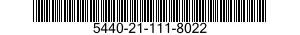 5440-21-111-8022  5440211118022 211118022