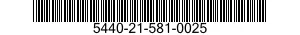 5440-21-581-0025 STEPLADDER 5440215810025 215810025