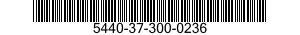 5440-37-300-0236  5440373000236 373000236
