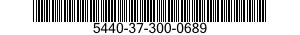 5440-37-300-0689  5440373000689 373000689