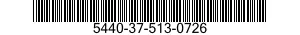 5440-37-513-0726 SCAFFOLDING,LEG 5440375130726 375130726