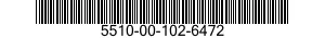 5510-00-102-6472  5510001026472 001026472