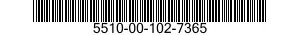 5510-00-102-7365  5510001027365 001027365