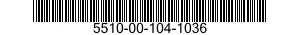 5510-00-104-1036  5510001041036 001041036
