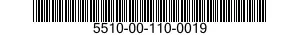 5510-00-110-0019  5510001100019 001100019