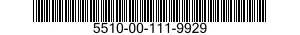 5510-00-111-9929  5510001119929 001119929