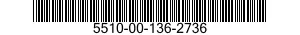 5510-00-136-2736  5510001362736 001362736