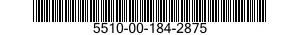 5510-00-184-2875  5510001842875 001842875
