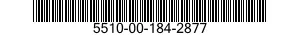 5510-00-184-2877  5510001842877 001842877