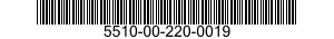 5510-00-220-0019  5510002200019 002200019