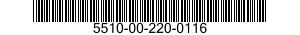 5510-00-220-0116  5510002200116 002200116