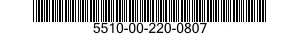 5510-00-220-0807  5510002200807 002200807