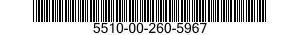 5510-00-260-5967  5510002605967 002605967