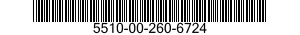 5510-00-260-6724  5510002606724 002606724