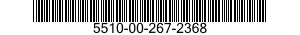 5510-00-267-2368  5510002672368 002672368
