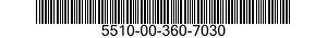 5510-00-360-7030  5510003607030 003607030