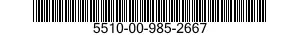 5510-00-985-2667 DOWEL,WOOD 5510009852667 009852667