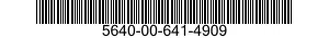 5640-00-641-4909  5640006414909 006414909