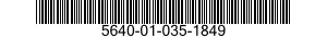 5640-01-035-1849  5640010351849 010351849