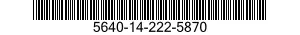 5640-14-222-5870 INSULATION BLOCK,THERMAL 5640142225870 142225870