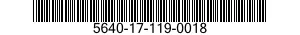 5640-17-119-0018 CARBONVLIES 5640171190018 171190018
