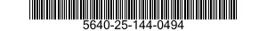 5640-25-144-0494 WEATHER STRIP 5640251440494 251440494