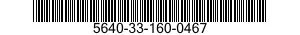 5640-33-160-0467 WEATHER STRIP 5640331600467 331600467