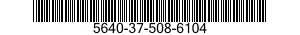5640-37-508-6104 WEATHER STRIP 5640375086104 375086104