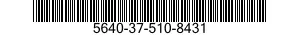 5640-37-510-8431 WEATHER STRIP 5640375108431 375108431