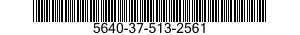 5640-37-513-2561 WEATHER STRIP 5640375132561 375132561