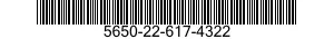 5650-22-617-4322 ROOFING FELT 5650226174322 226174322