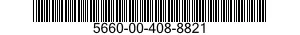 5660-00-408-8821 TENSION BAR,FENCE 5660004088821 004088821