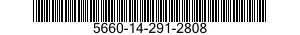 5660-14-291-2808 POST,FENCE,METAL 5660142912808 142912808