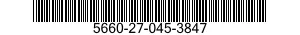 5660-27-045-3847 POST,FENCE,METAL 5660270453847 270453847