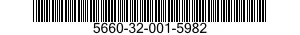 5660-32-001-5982 POST,FENCE,METAL 5660320015982 320015982