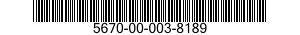 5670-00-003-8189  5670000038189 000038189