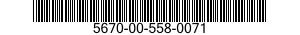 5670-00-558-0071  5670005580071 005580071