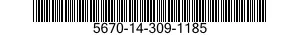 5670-14-309-1185  5670143091185 143091185