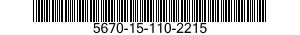 5670-15-110-2215 GRATING,METAL 5670151102215 151102215