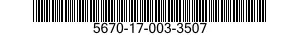 5670-17-003-3507 FRAME,OBSERVATION WINDOW 5670170033507 170033507