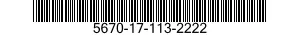 5670-17-113-2222 GRATING,METAL 5670171132222 171132222