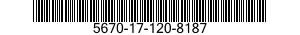 5670-17-120-8187 GRATING,METAL 5670171208187 171208187