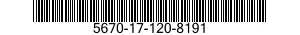 5670-17-120-8191 GRATING,METAL 5670171208191 171208191