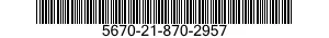 5670-21-870-2957 FLANGE,RAILING 5670218702957 218702957