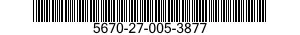 5670-27-005-3877 FLASHING,METAL 5670270053877 270053877