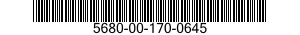 5680-00-170-0645  5680001700645 001700645