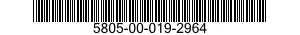 5805-00-019-2964  5805000192964 000192964