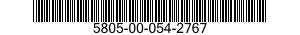 5805-00-054-2767 TERMINAL,TELEGRAPH-TELEPHONE 5805000542767 000542767